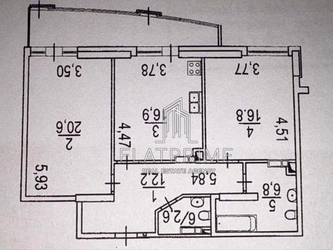 квартира за адресою Василя Тютюнника вул. (Анрі Барбюса), 37/1