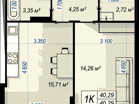 квартира за адресою Хіміків вул., 2