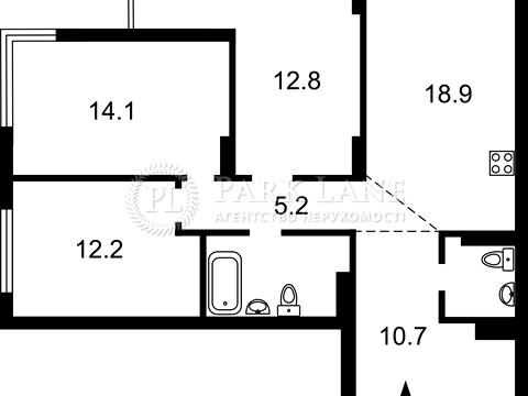 квартира за адресою Київ, Родини Крістерів вул., 14-Б