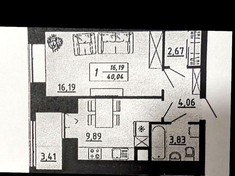 квартира за адресою Микулинецька вул., (Будинок 1)