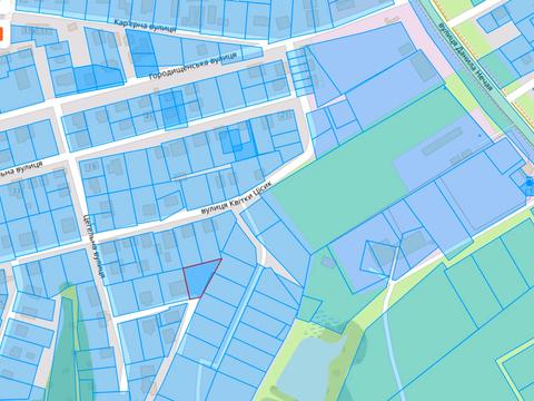 ділянка за адресою Цегельна