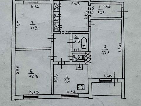 квартира за адресою 5-й Зарічний мікрорайон вул., 62