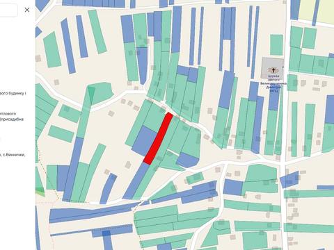 участок по адресу с. Виннички, Весняна, 11