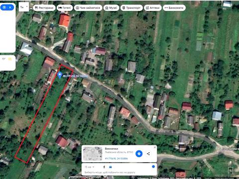 участок по адресу с. Виннички, Весняна, 11