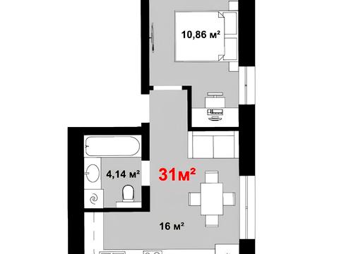 квартира за адресою Урожайна вул., (Будинок 1)