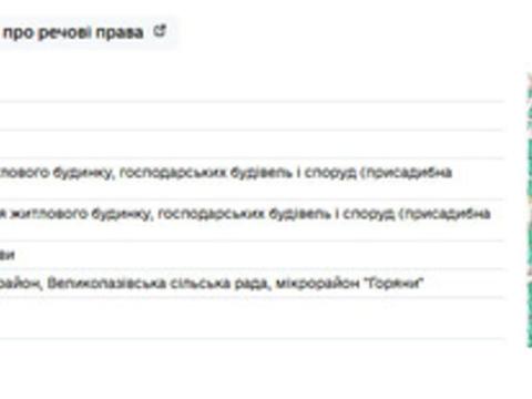 ділянка за адресою 