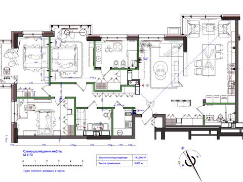 квартира за адресою Київ, Андрія Верхогляда вул. (Михайла Драгомирова), 17-Б