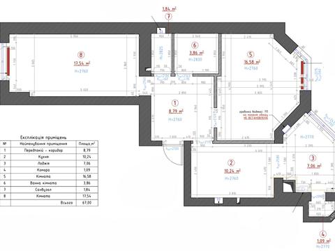 квартира за адресою Миру вул., 7