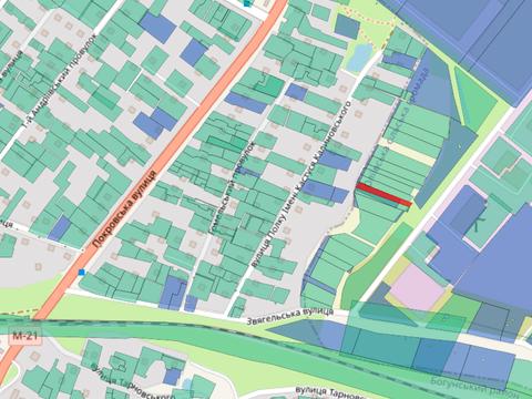 ділянка за адресою Звягельська вул.