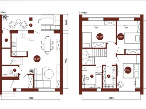 дом по адресу Виноградна