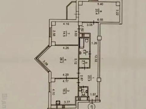 квартира по адресу Генерала Геннадия Воробьёва ул. (Курська), 13-Е