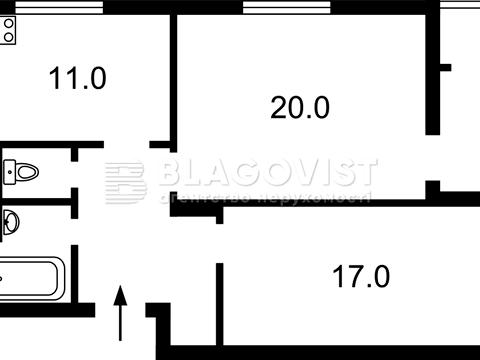 квартира за адресою Пріорська вул. (Полупанова), 16