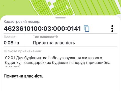 ділянка за адресою 