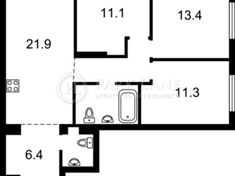 квартира по адресу Олександра Олеся ул., (Будинок 10.2)