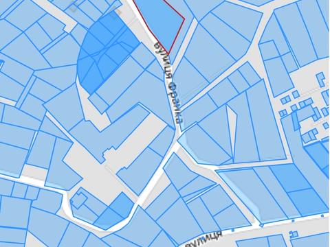 ділянка за адресою Франка