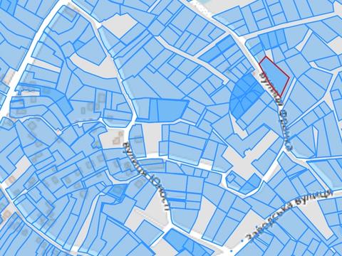 ділянка за адресою Франка