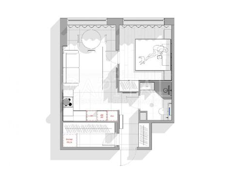 квартира за адресою Салютна вул., 2к1