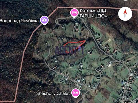 ділянка за адресою с. Шешори, 