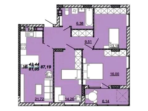 квартира за адресою Кременець, Дубенська вул., (Будинок 1)