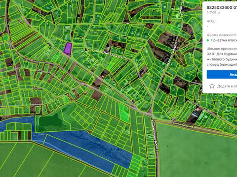 ділянка за адресою Лесі Українки вул.