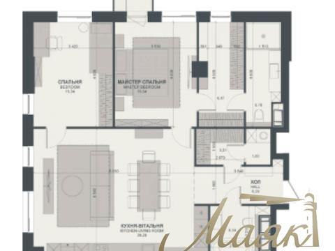 квартира за адресою Василя Тютюнника вул. (Анрі Барбюса), 43