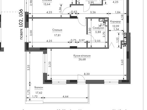 квартира за адресою Київ, Берестейський просп. (Перемоги), (Будинок 4)