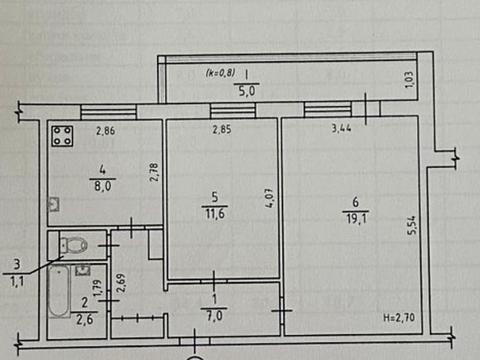 квартира по адресу Правды просп. (Правды), 33