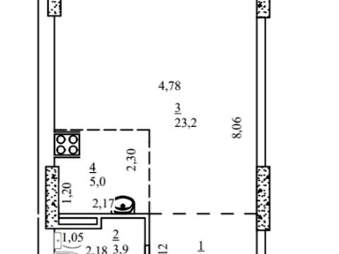 квартира за адресою Київ, Олега Мудрака вул. (Генерала Наумова), 1-Б
