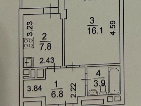 квартира по адресу Богатырская ул., 6-А