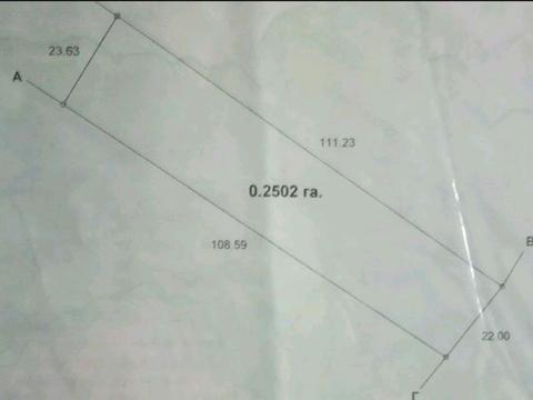 ділянка за адресою с. Шибене, Шевченка