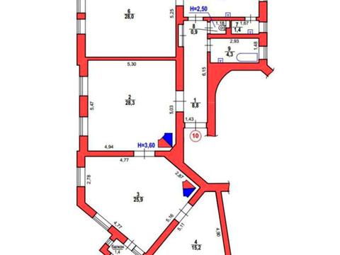 квартира за адресою Турецька вул., 1