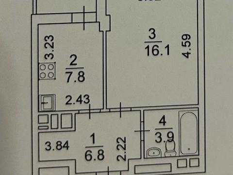 квартира по адресу Богатырская ул., 6-А