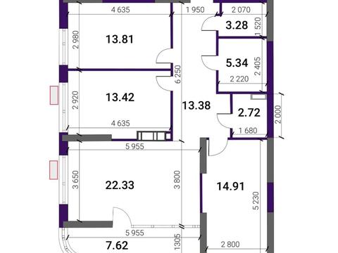 квартира по адресу Причальная ул., 10