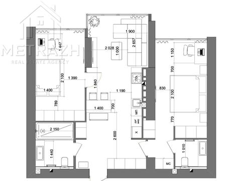 квартира за адресою Харків, Клочківська вул., 46