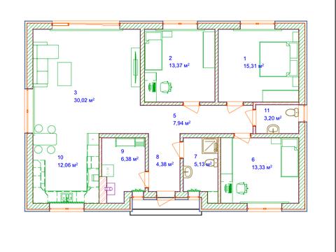 дом по адресу Садова