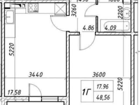 квартира за адресою Балтійський пров., 1