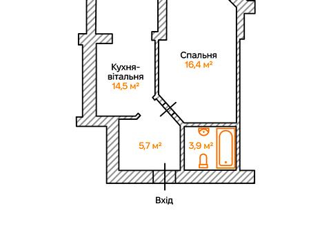 квартира за адресою Миру вул., 6