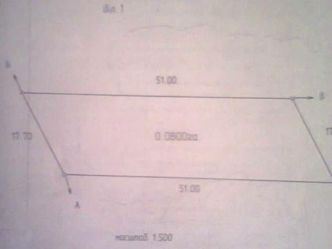 участок по адресу 