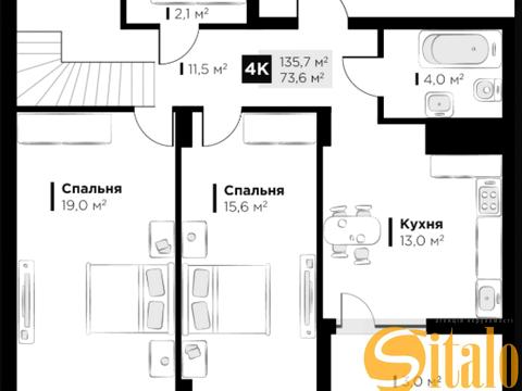 квартира за адресою Червоної Калини вул., 8