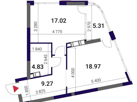 квартира по адресу Причальная ул., 10