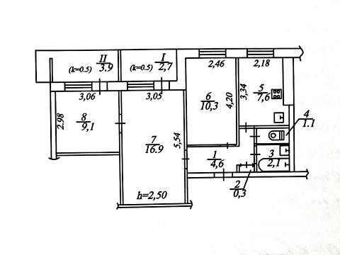 квартира за адресою Сонячна Набережна вул. (Маршала Малиновського), 20