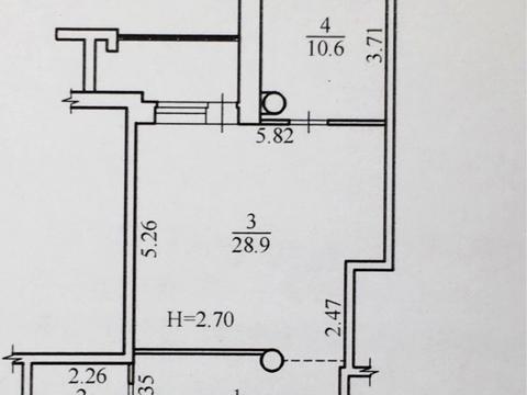 квартира за адресою Мирослава Мисли вул. (Цілиноградська), 58а