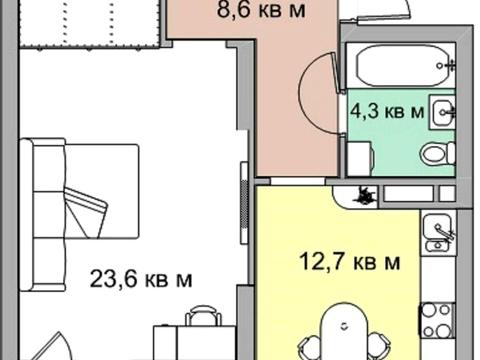 квартира за адресою Василя Симоненка вул., 5-А