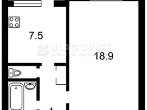 квартира за адресою Академіка Кіпріанова вул., 2