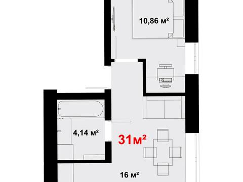 квартира за адресою Урожайна вул., (Будинок 1)