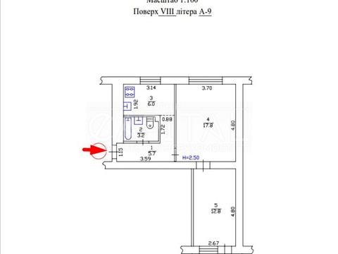 квартира за адресою Голосіївський просп. (40-річчя Жовтня), 122к1