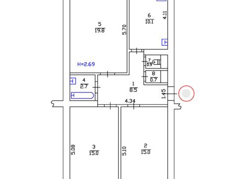 квартира по адресу Обсерваторная ул., 12-А