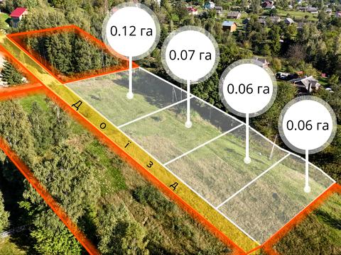 участок по адресу 
