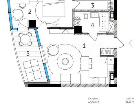 квартира по адресу Иоанна Павла II ул. (Лумумбы Патриса), (Будинок 2)