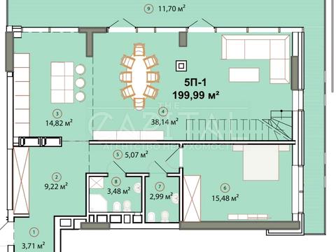 квартира по адресу Зверинецкая ул., 70-А